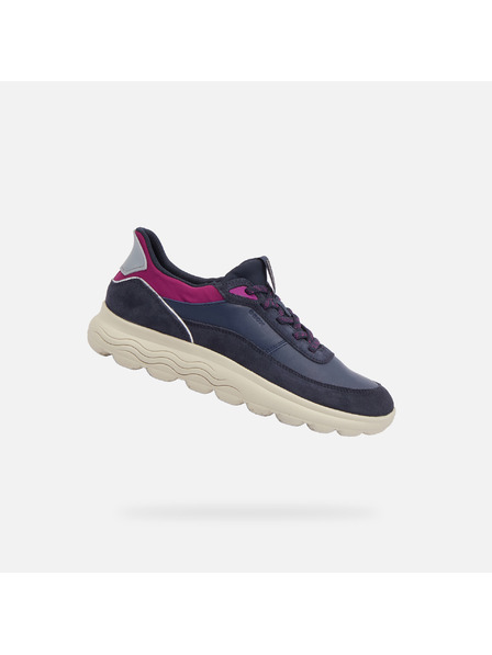 Geox Tmavě modré dámské tenisky Geox Spherica Plus Fast in
