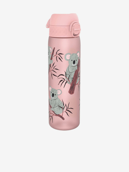ION8 Růžová lahev Ion8 Leak Proof Koala 500 ml
