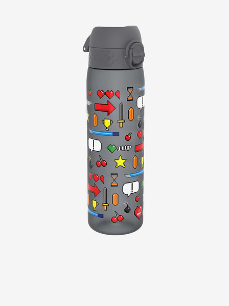 ION8 Šedá vzorovaná lahev Ion8 Leak Proof Gamer (500 ml)