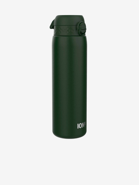ION8 Tmavě zelená nerezová lahev Ion8 Leak Proof (1200 ml)