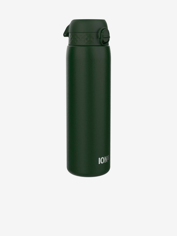 ION8 Tmavě zelená nerezová lahev Ion8 Leak Proof (1200 ml)