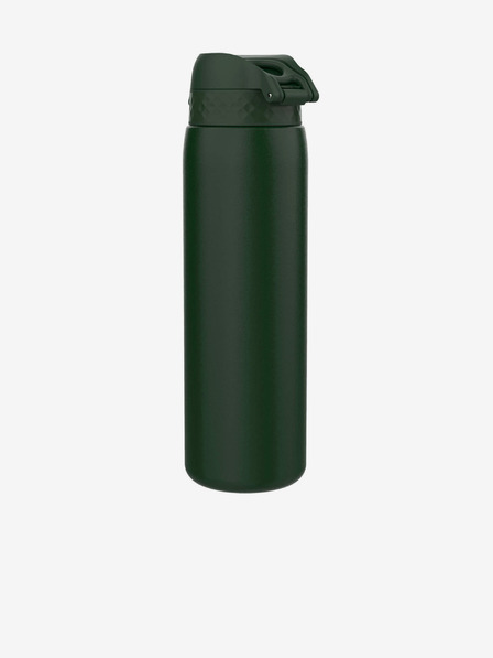 ION8 Tmavě zelená nerezová lahev Ion8 Leak Proof (1200 ml)