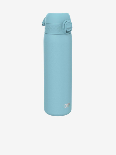 ION8 Světle modrá nerezová lahev Ion8 Leak Proof (600 ml)