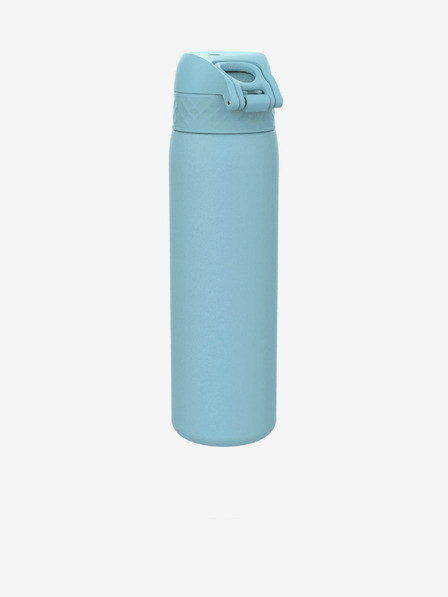 ION8 Světle modrá nerezová lahev Ion8 Leak Proof (600 ml)
