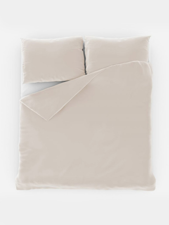 Kvalitex Francouzské jednobarevné bavlněné povlečení 240x200, 70x90cm bílé