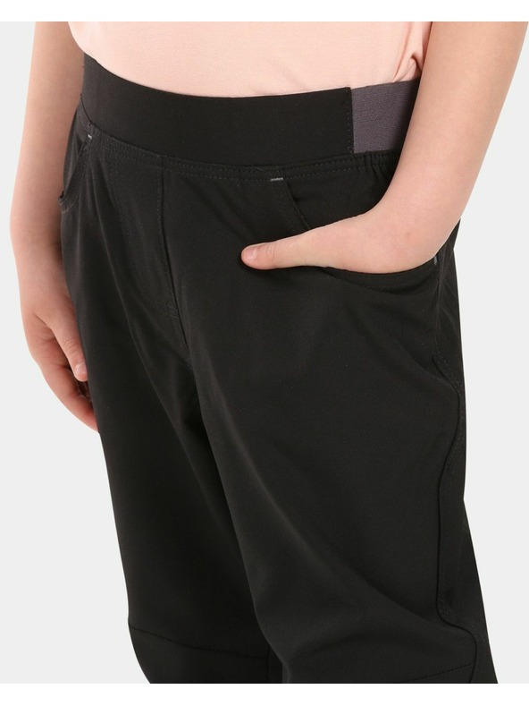 Kilpi Dětské outdoorové kalhoty Kilpi KARIDO-J Černá