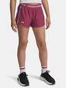 Under Armour Dívčí kraťasy Under Armour G Tech Play Up Short-RED