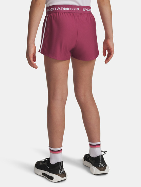 Under Armour Dívčí kraťasy Under Armour G Tech Play Up Short-RED