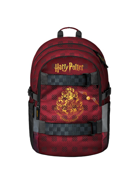 BAAGL  BAAGL Školní batoh Skate Harry Potter Bradavice vínový
