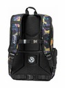 Meatfly Meatfly batoh Basejumper Dark Aquarel 22 L + PENÁL  | Objem 22 L