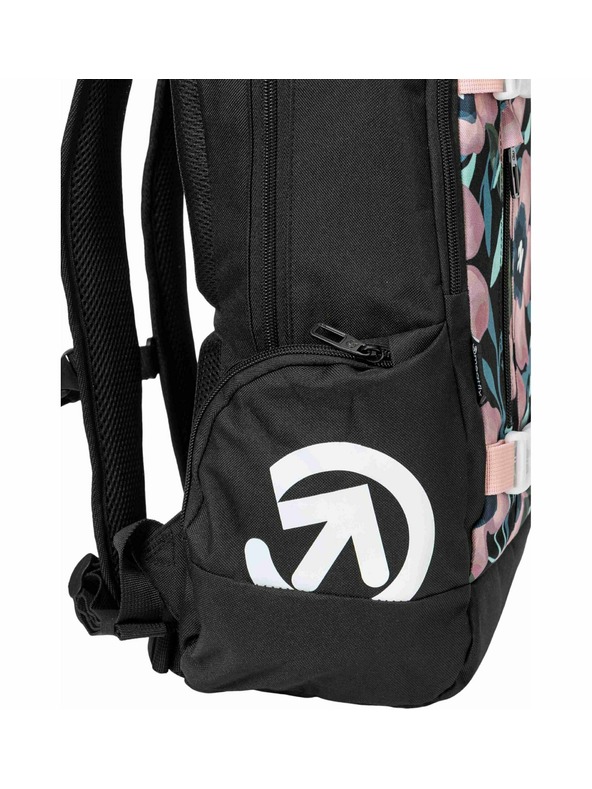 Meatfly Meatfly batoh Basejumper Pink Flowers 22 L + PENÁL  | Objem 22 L