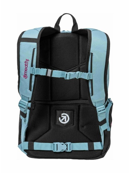 Meatfly Meatfly batoh Basejumper Aqua / Pink 22 L + PENÁL  | Objem 22 L