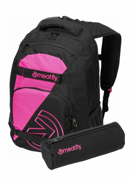 Meatfly Meatfly batoh Exile Pink / Black 24 L + PENÁL | Objem 24 L