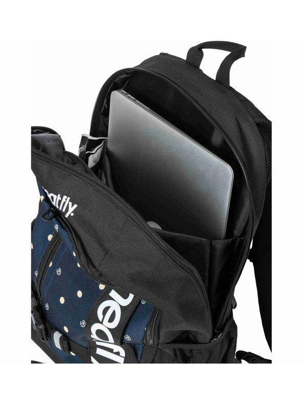 Meatfly Meatfly batoh Basejumper Yellow Dots 22 L + PENÁL | Žlutá | Objem 22 L