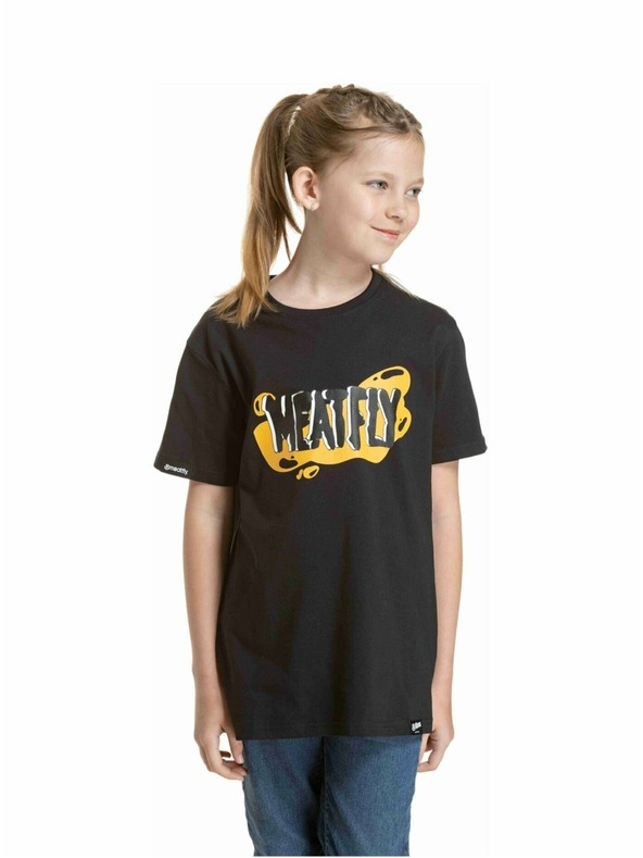 Meatfly Meatfly dětské tričko Fleck Black