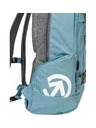 Meatfly Meatfly batoh Basejumper Grey Heather / Aqua 22 L + PENÁL | Šedá | Objem 22 L