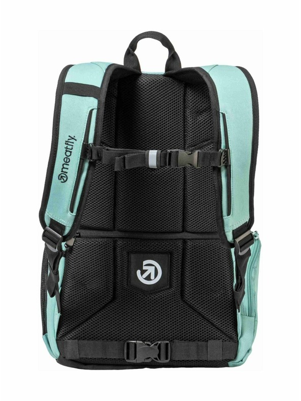 Meatfly Meatfly batoh Basejumper Sea Green 22 L + PENÁL  | Objem 22 L