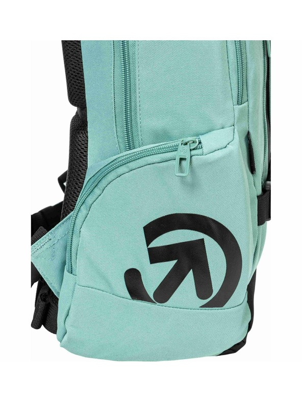 Meatfly Meatfly batoh Basejumper Sea Green 22 L + PENÁL  | Objem 22 L