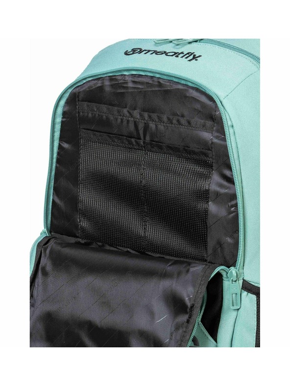 Meatfly Meatfly batoh Basejumper Sea Green 22 L + PENÁL  | Objem 22 L