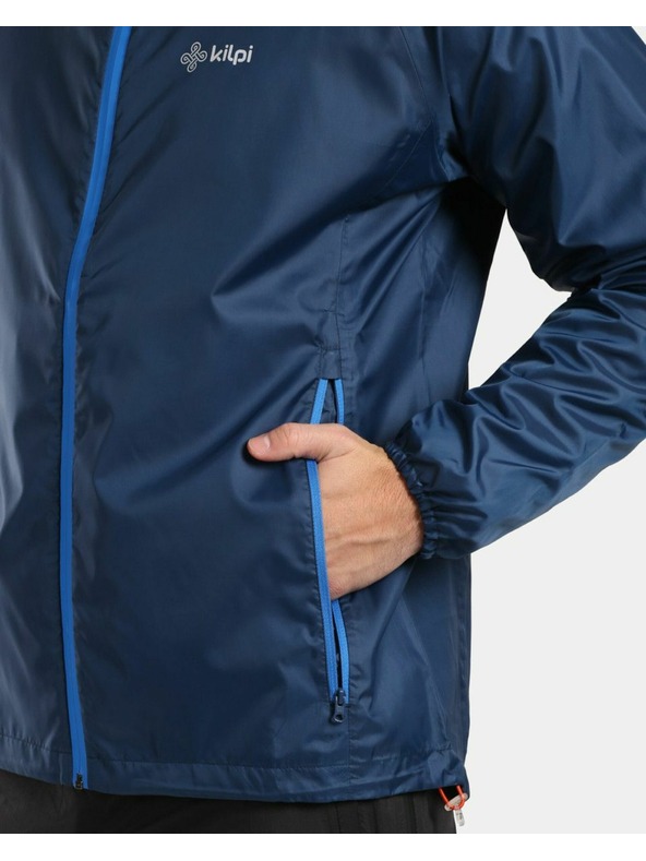 Kilpi Outdoorová nepromokavá bunda Kilpi JALUU-U Tmavě modrá
