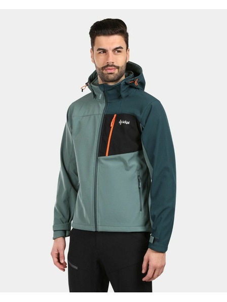 Kilpi Pánská softshellová bunda Kilpi ONTAVIO-M Khaki