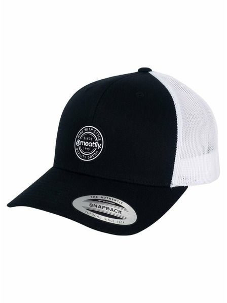 Meatfly Meatfly kšiltovka MF View Trucker White Round/Black/White