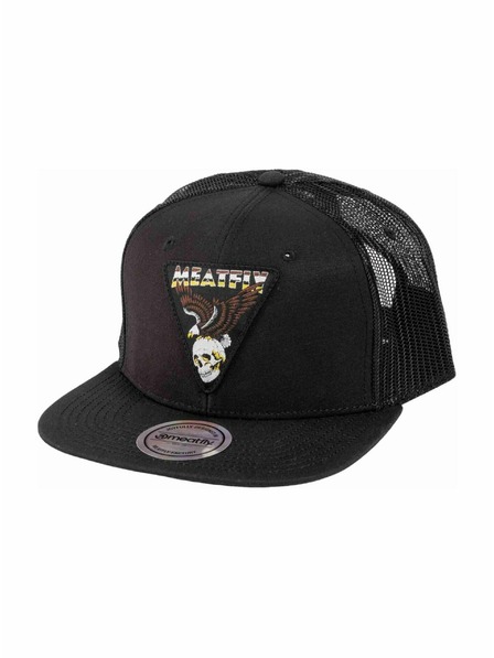 Meatfly Meatfly kšiltovka Thunderbolt Trucker Black Eagle | Černá |