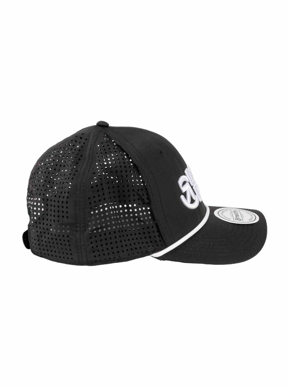 Meatfly Meatfly kšiltovka Nollie Perfor Cap Black / White Revital | Černá | Velikost