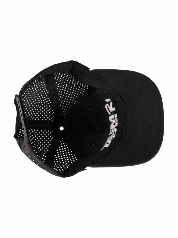 Meatfly Meatfly kšiltovka Nollie Perfor Cap Black / White Revital | Černá | Velikost