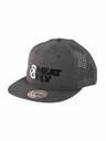 Meatfly Meatfly kšiltovka Keery Perfor Snapback Grey / Black Revital