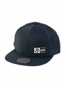 Meatfly Meatfly kšiltovka Nylan Perfor Snapback Petrol Brand | Modrá |