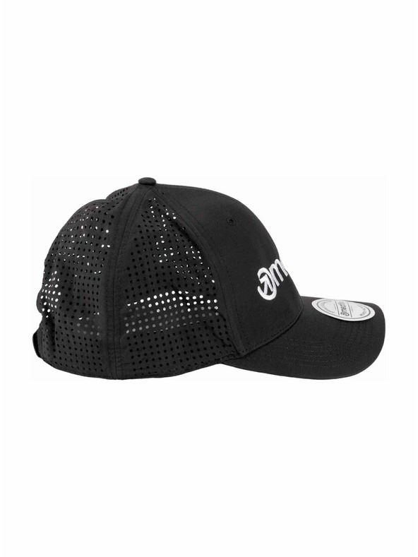 Meatfly Meatfly kšiltovka Nollie Perfor Cap Black / White Logo | Černá | Velikost