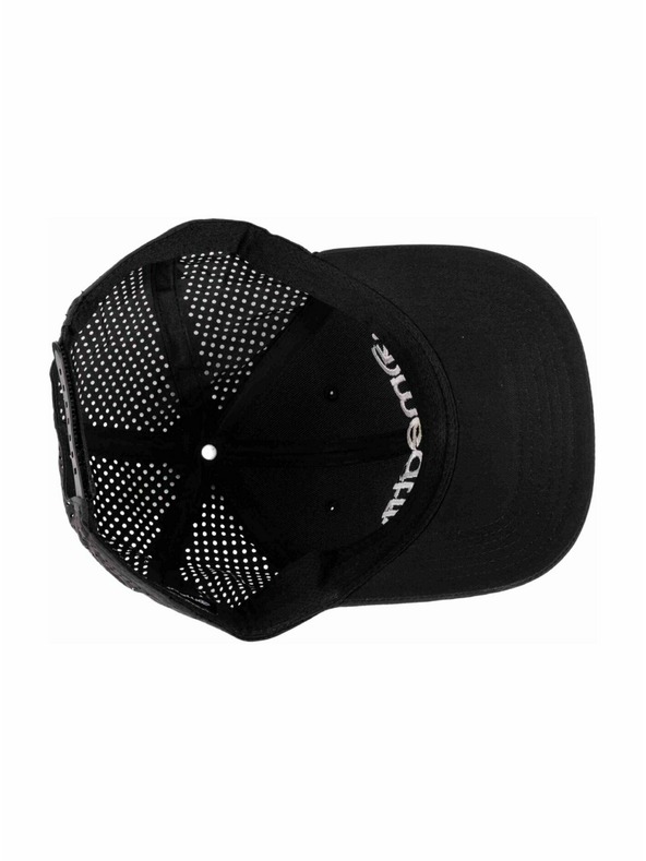 Meatfly Meatfly kšiltovka Nollie Perfor Cap Black / White Logo | Černá | Velikost