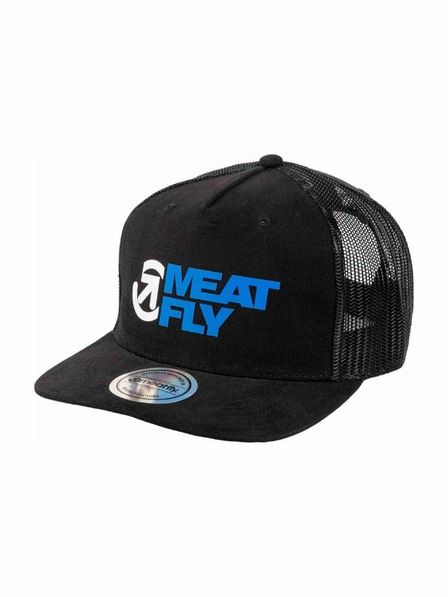 Meatfly Meatfly kšiltovka Shaun Trucker Black / Blue Revital | Černá | Velikost