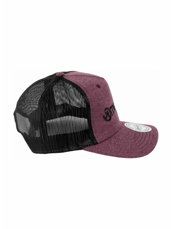 Meatfly Meatfly kšiltovka Horton Trucker Wine Red / Black Logo | Černá | Velikost
