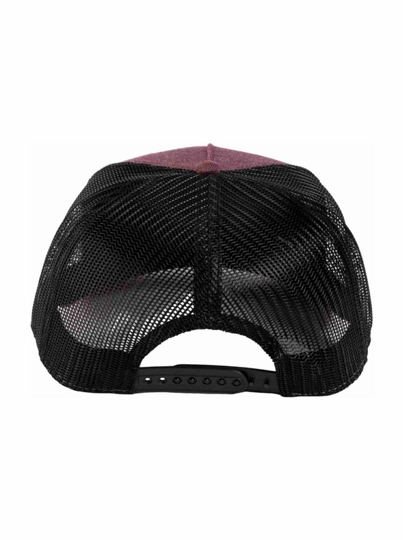 Meatfly Meatfly kšiltovka Horton Trucker Wine Red / Black Logo | Černá | Velikost