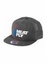 Meatfly Meatfly kšiltovka Keery Perfor Snapback Grey / White Revital | Šedá | Velikost