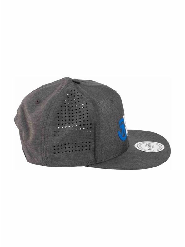 Meatfly Meatfly kšiltovka Keery Perfor Snapback Grey / White Revital | Šedá | Velikost