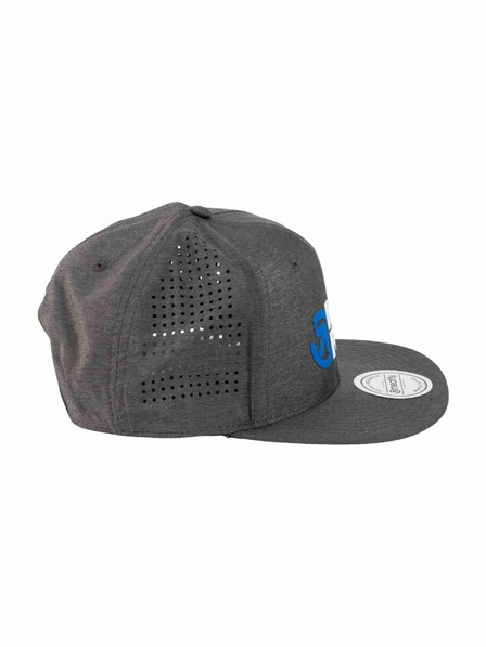 Meatfly Meatfly kšiltovka Keery Perfor Snapback Grey / White Revital | Šedá | Velikost