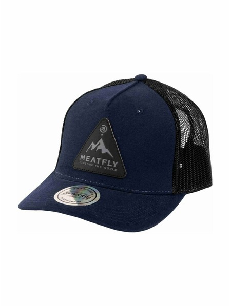 Meatfly Meatfly kšiltovka Hawkye Trucker Navy Blue Peak | Modrá |