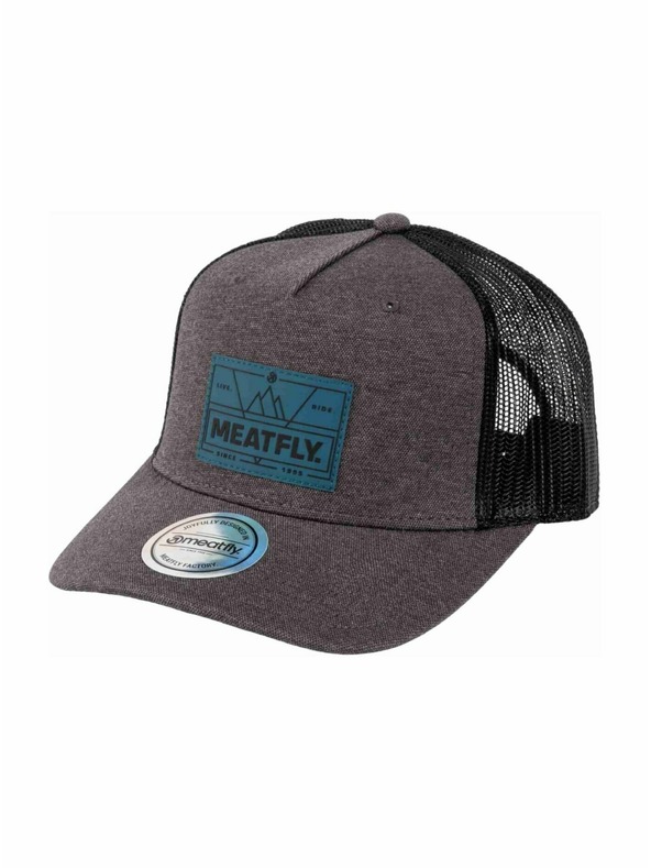 Meatfly Meatfly kšiltovka Corey Trucker Grey Live | Šedá |