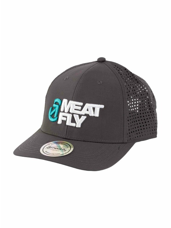 Meatfly Meatfly kšiltovka Nollie Perfor Cap Grey / White Revital | Šedá | Velikost
