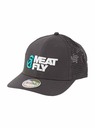 Meatfly Meatfly kšiltovka Nollie Perfor Cap Grey / White Revital | Šedá | Velikost