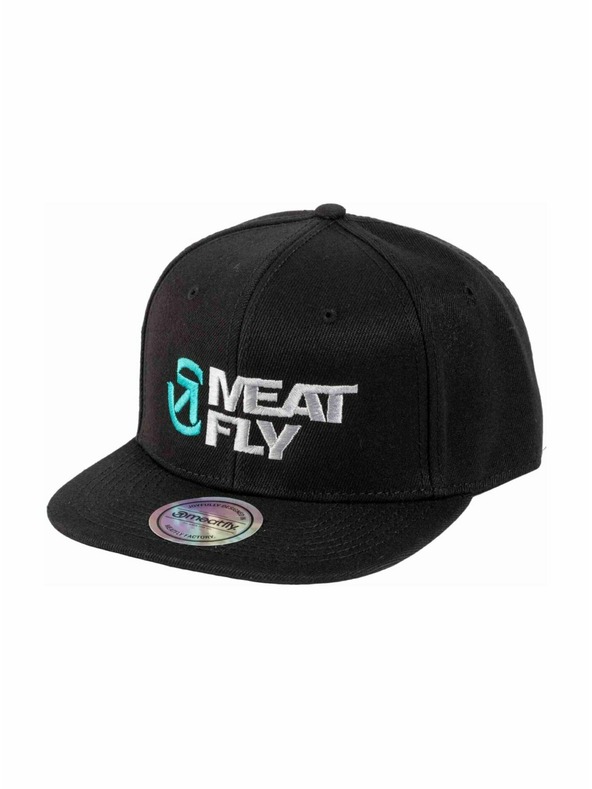 Meatfly Meatfly kšiltovka Ness Snapback Black / Grey Revital | Černá | Velikost