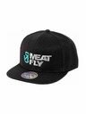 Meatfly Meatfly kšiltovka Ness Snapback Black / Grey Revital | Černá | Velikost