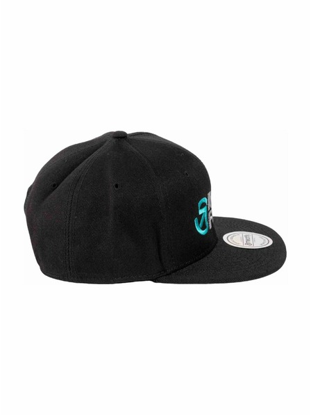 Meatfly Meatfly kšiltovka Ness Snapback Black / Grey Revital | Černá | Velikost