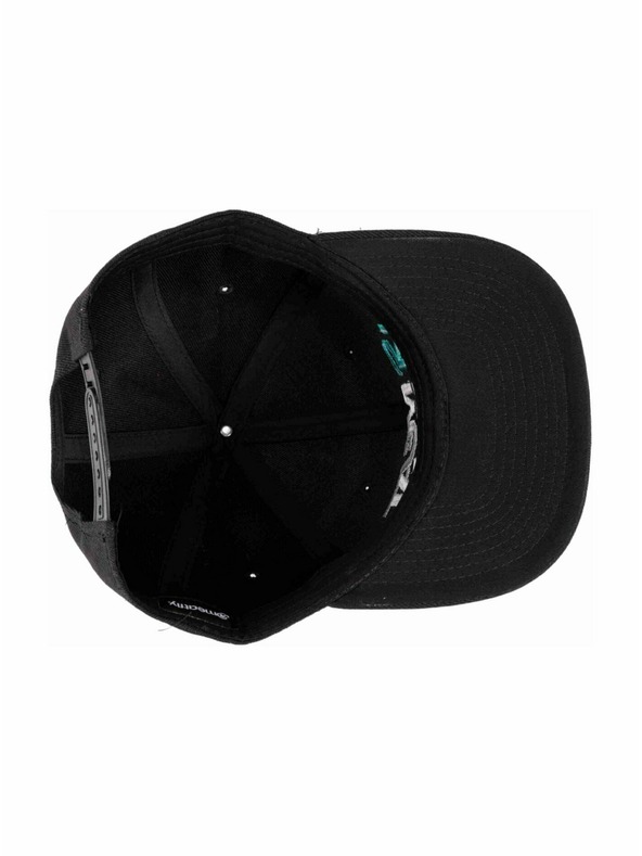 Meatfly Meatfly kšiltovka Ness Snapback Black / Grey Revital | Černá | Velikost