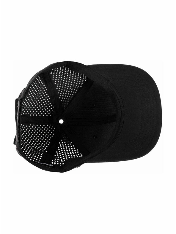 Meatfly Meatfly kšiltovka Ollie Perfor Cap Black Round | Černá |