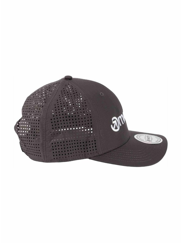 Meatfly Meatfly kšiltovka Nollie Perfor Cap Grey / White Logo | Šedá | Velikost