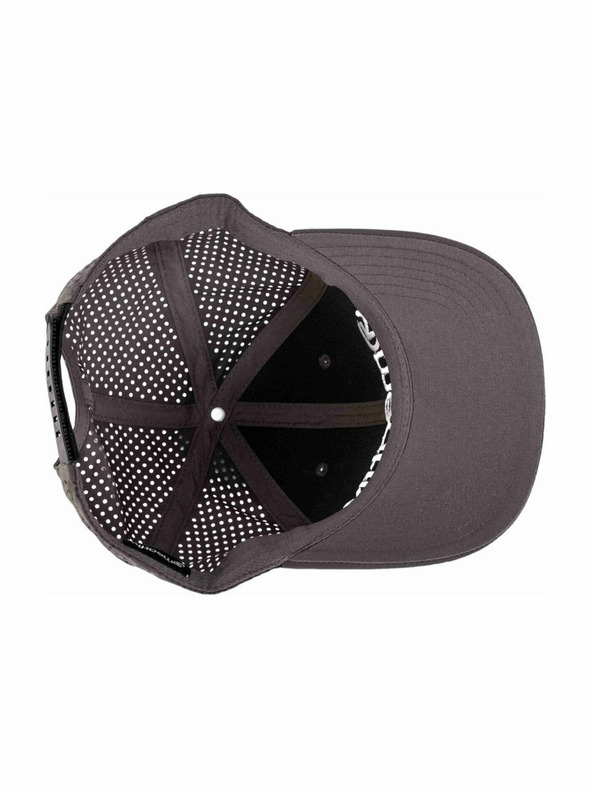 Meatfly Meatfly kšiltovka Nollie Perfor Cap Grey / White Logo | Šedá | Velikost